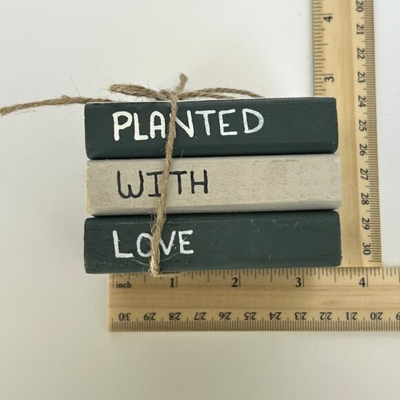 Handmade Plant, Bloom, Grow tiered Tray Decor - Plant Lovers - Picture 7 of 11